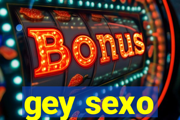 gey sexo